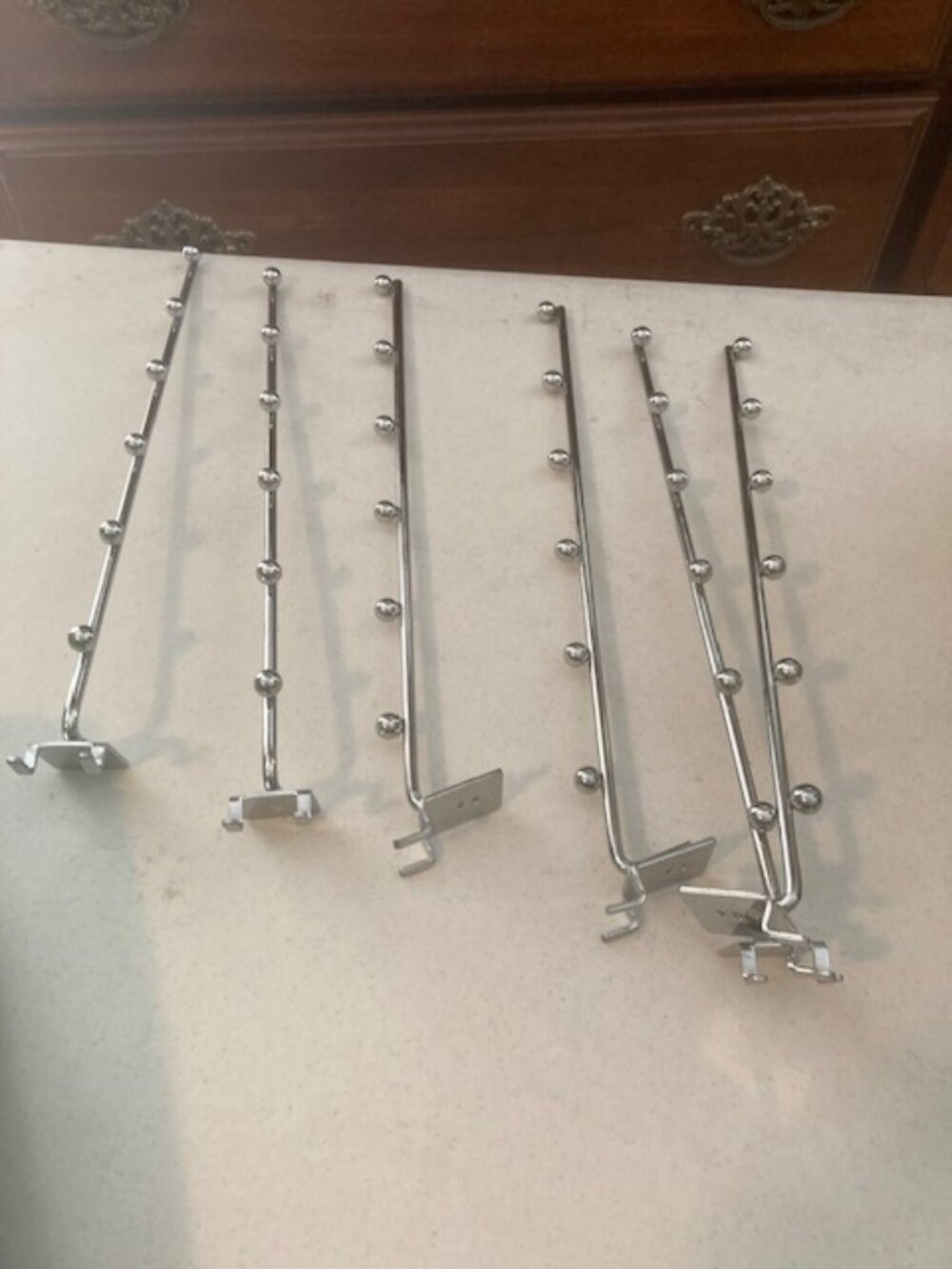 Set of 6 Pegboard Hooks - 14"